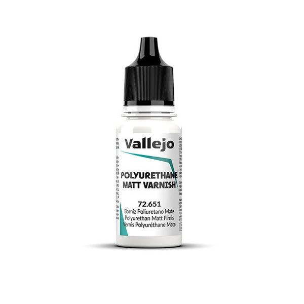 Game Color Auxiliary Polyurethane Matt Varnish 18 ml. (72.651) - Acrylicos Vallejo