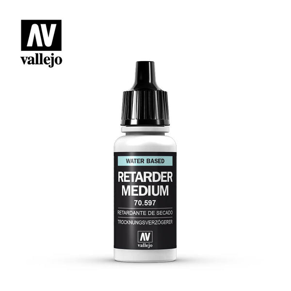 Auxiliary Products: Retarder Medium 17 ml. (70.597) - Acrylicos Vallejo