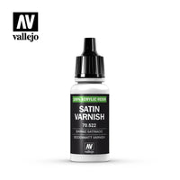 Auxiliary Products: Satin Varnish 17 ml. (70.522) - Acrylicos Vallejo