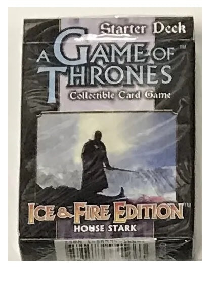 A Game of Thrones CCG Ice & Fire Edition House Stark Starter Deck - Fantasy Flight Games