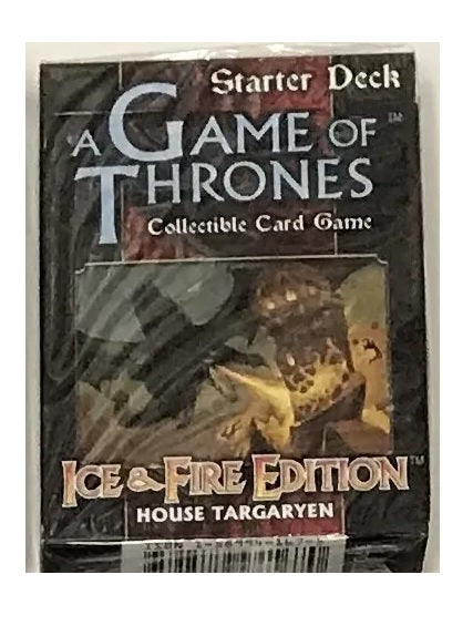 A Game of Thrones CCG Ice & Fire Edition House Targaryen Starter Deck - Fantasy Flight Games