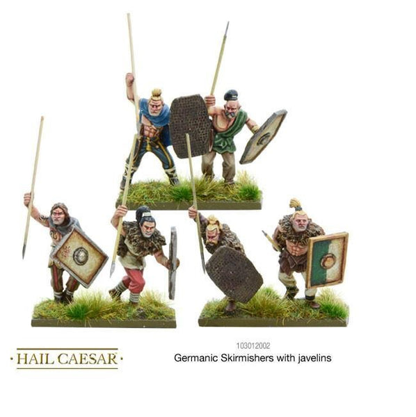 Germanic Skirmishers with Javelins - Hail Caesar