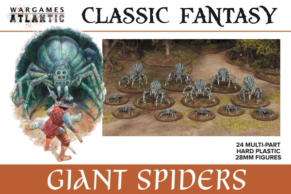 Classic Fantasy: Giant Spiders - Wargames Atlantic