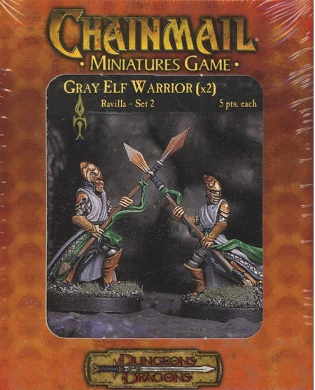 Chainmail: Gray Elf Warrior - Wizards of the Coast