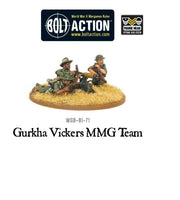 Gurkha Vickers MMG Team - Bolt Action