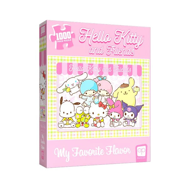 Hello Kitty and Friends My Favorite Flavor 1000pc Puzzle - USAOPOLY