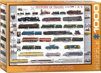 History of Trains 1000pc - EuroGraphics Puzzle