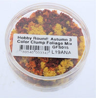 Hobby Round: Autumn 3 Color Clump Foliage Mix - Gale Force Nine