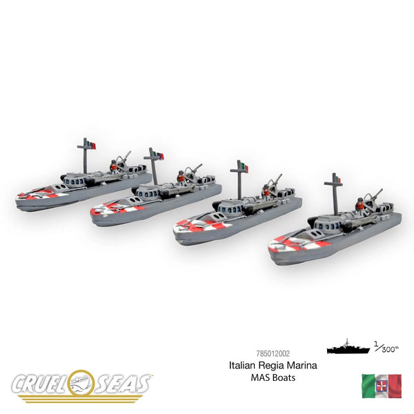 Italian MAS Boats - Cruel Seas