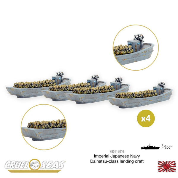 Imperial Japanese Navy Daihatsu-Class Landing Craft - Cruel Seas