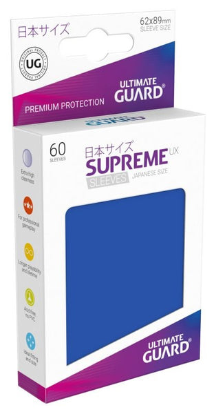 Supreme UX Sleeves Blue Japanese Size (60) - Ultimate Guard