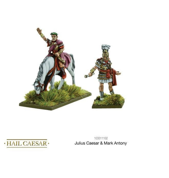 Julius Caesar & Mark Antony - Hail Caesar