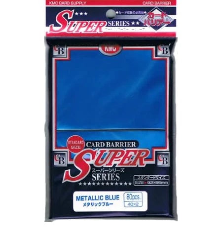 Card Barrier Super Series Metallic Blue (92mm x 66mm) - KMC