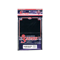 Card Barrier Super Series Super Black (92mm x 66mm) - KMC