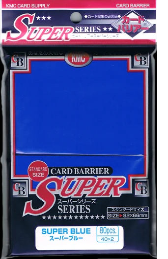 Card Barrier Super Series Super Blue (92mm x 66mm) - KMC