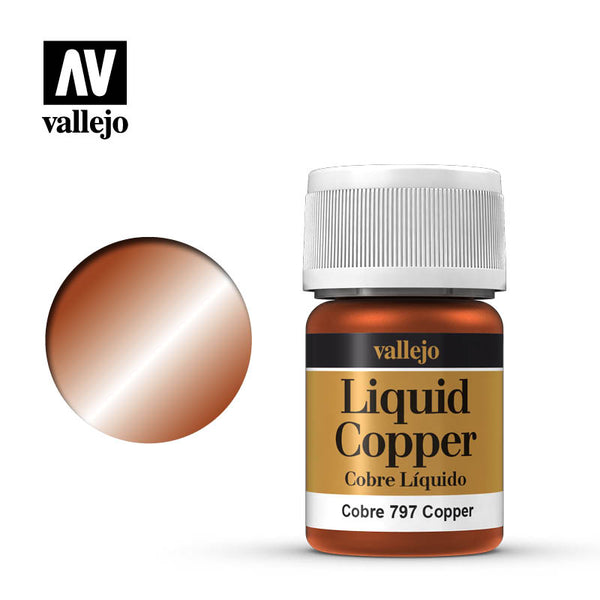 Liquid Copper: Copper 35 ml. (70.797) - Acrylicos Vallejo