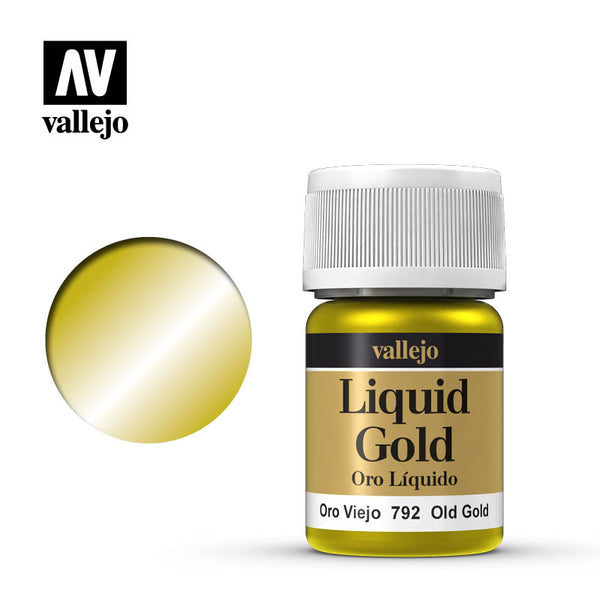 Liquid Gold: Old Gold 35 ml. (70.792) - Acrylicos Vallejo