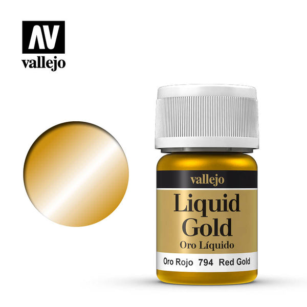 Liquid Gold: Red Gold 35 ml. (70.794) - Acrylicos Vallejo