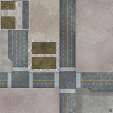 Mats by Mars: Streets of Justice C Tabletop Wargaming Play Mat
