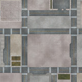Mats by Mars: Streets of Justice C Tabletop Wargaming Play Mat