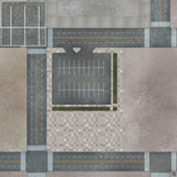 Mats by Mars: Streets of Justice B Tabletop Wargaming Play Mat