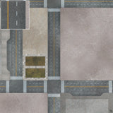Mats by Mars: Streets of Justice C Tabletop Wargaming Play Mat