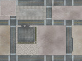 Mats by Mars: Streets of Justice B Tabletop Wargaming Play Mat