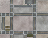 Mats by Mars: Streets of Justice C Tabletop Wargaming Play Mat