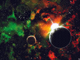 Mats by Mars: Blue Star Eclipse Tabletop Wargaming Space Play Mat