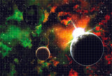 Mats by Mars: Blue Star Eclipse Tabletop Wargaming Space Play Mat