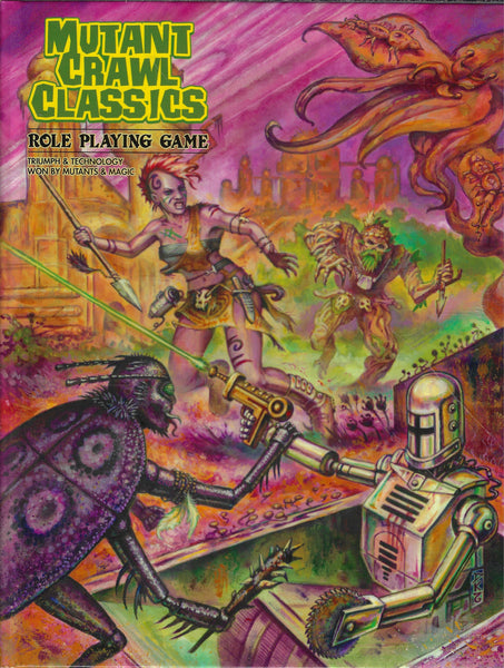 Mutant Crawl Classics RPG Core Rulebook HC - Goodman Games