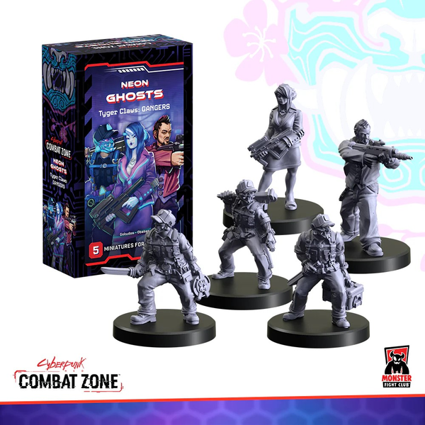 Cyberpunk RED Combat Zone Neon Ghosts - Monster Fight Club