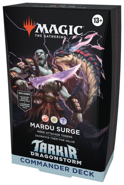 Tarkir Dragonstorm Commander Deck Mardu Surge - MTG - Magic The Gathering