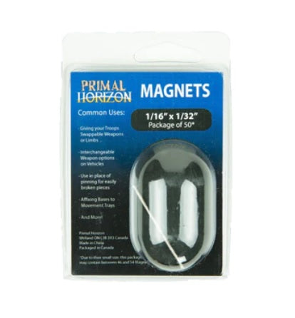 Magnets 1/16 x 1/32 (50) - Primal Horizon