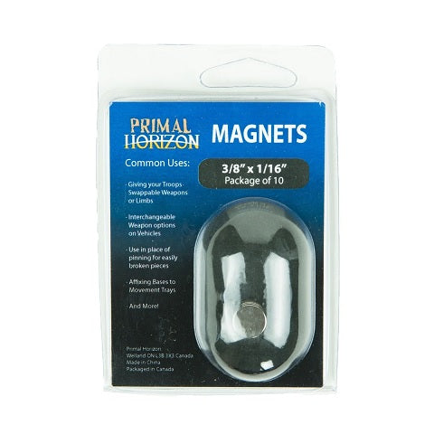Magnets 3/8 x 1/16 (10) - Primal Horizon