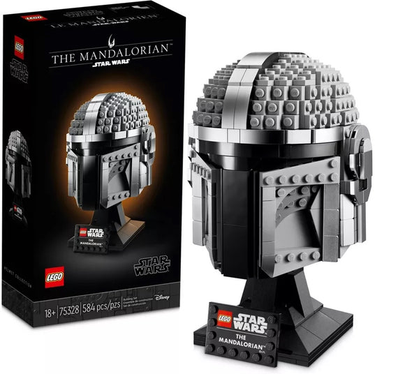 LEGO Star Wars The Mandalorian Helmet Model 75328 - Lego