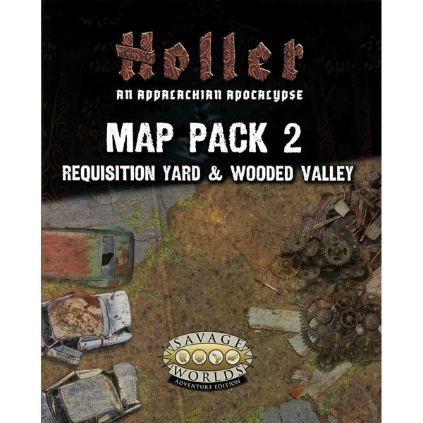 Holler An Appalachian Apocalypse Map Pack 2 - Savage Worlds