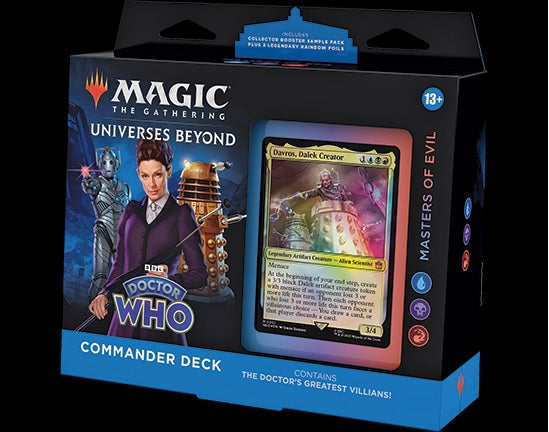 Doctor Who Commander Deck Masters of Evil - MTG - Magic The Gathering