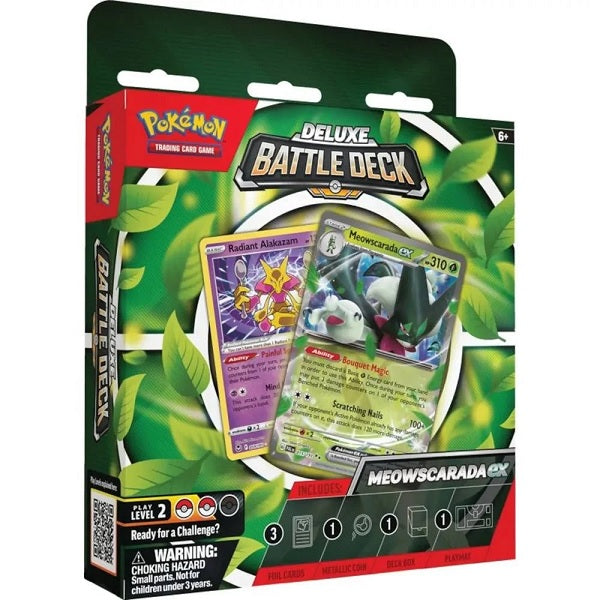 Pokemon Meowscarada EX Deluxe Battle Deck - Pokemon