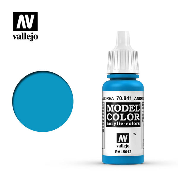 Model Color: Andrea Blue 17 ml. (70.841) - Acrylicos Vallejo