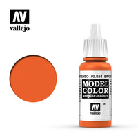 Model Color: Bright Orange 17 ml. (70.851) - Acrylicos Vallejo