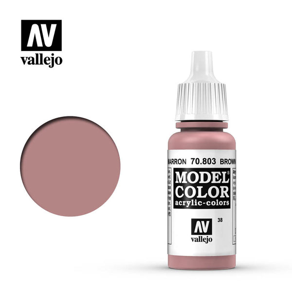 Model Color: Brown Rose 17 ml. (70.803) - Acrylicos Vallejo