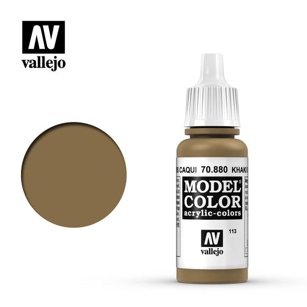 Model Color: Khaki Grey 17 ml. (70.880) - Acrylicos Vallejo