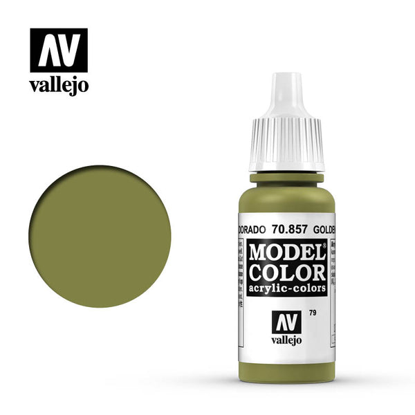 Model Color: Golden Olive 17 ml. (70.857) - Acrylicos Vallejo