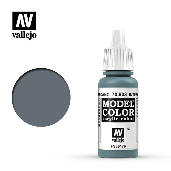 Model Color: Intermediate Blue 17 ml. (70.903) - Acrylicos Vallejo