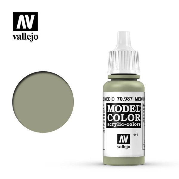 Model Color: Medium Grey 17 ml. (70.987) - Acrylicos Vallejo