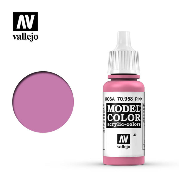 Model Color: Pink 17 ml. (70.958) - Acrylicos Vallejo