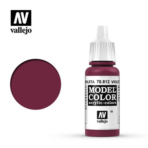 Model Color: Violet Red 17 ml. (70.812) - Acrylicos Vallejo