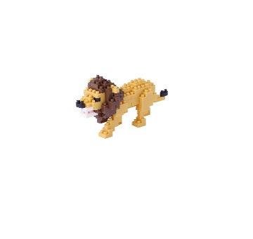 Nanoblock Animal Series Lion - Bandai Namco Toys
