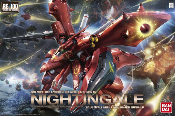 RE/100 MSN-04 II Nightingale Char's Counterattack (1/100) - Bandai